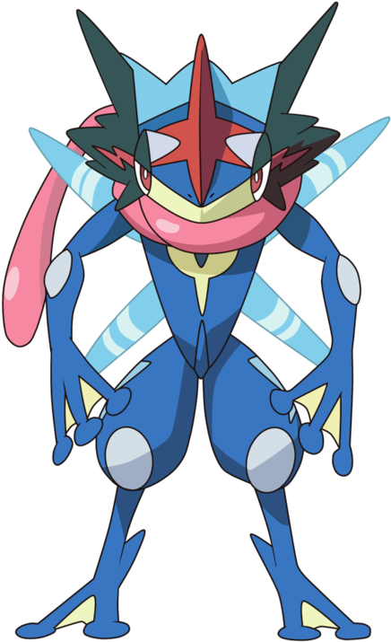 Clipart Black And White Library Ash Greninja - Greninja Ash (600x848), Png Download