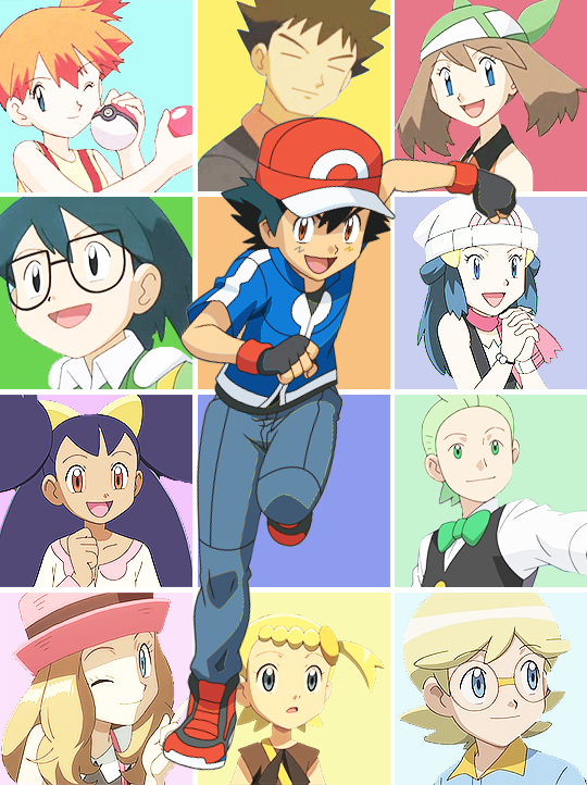 Ash Ketchum And All Of His Friends ^ - Pokemon Xy Dvd: Part 1 (540x722), Png Download