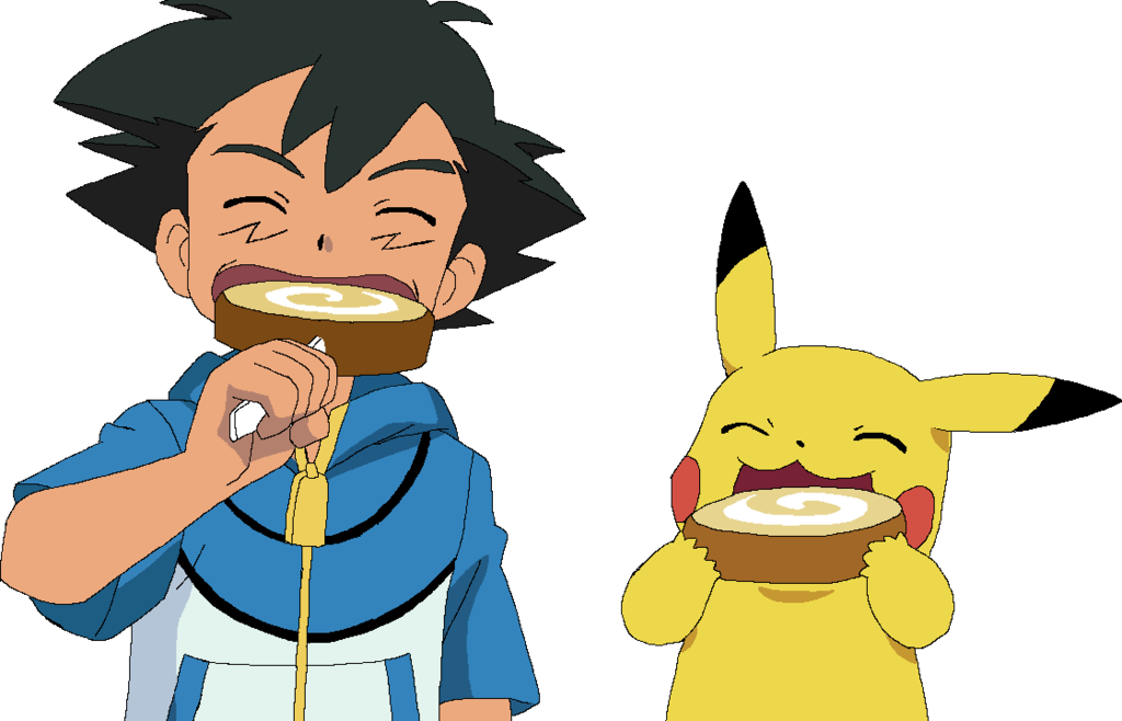 And Pikachu By Tooneyes On Deviantart - Pokemon Pikachu (1024x658), Png Download