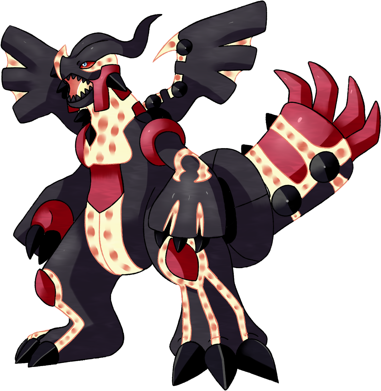 Groudon Fusion (1280x1280), Png Download