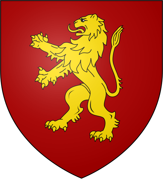 Casa Lannister Escudo - Game Of Thrones House Lannister (545x600), Png Download