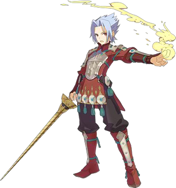 Magic Knight - Tales Of The World Radiant Mythology Main Character (346x369), Png Download