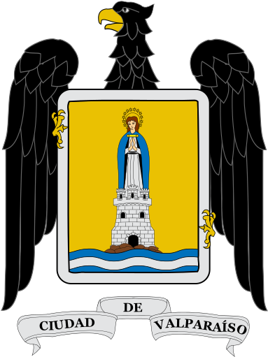 Escudo De Valpara So Png Library Library - Valparaiso Chile (400x520), Png Download