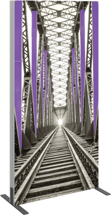 Vector Frame Light Box Rectangle 02 Fabric Banner Display - American Industrial I Framed Print - Black - 126cm (700x700), Png Download