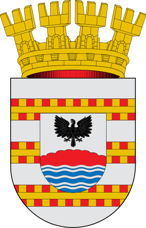 Escudo De Collipulli - Escudo Santa Barbara (300x470), Png Download