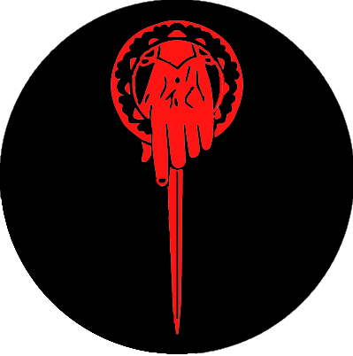 Targchan - Talk To The Hand Logo (399x402), Png Download