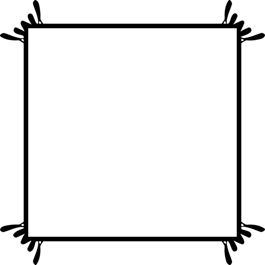 By Shelbykateschmitz On Deviantart Squareframepng - Square Frame Png (894x894), Png Download