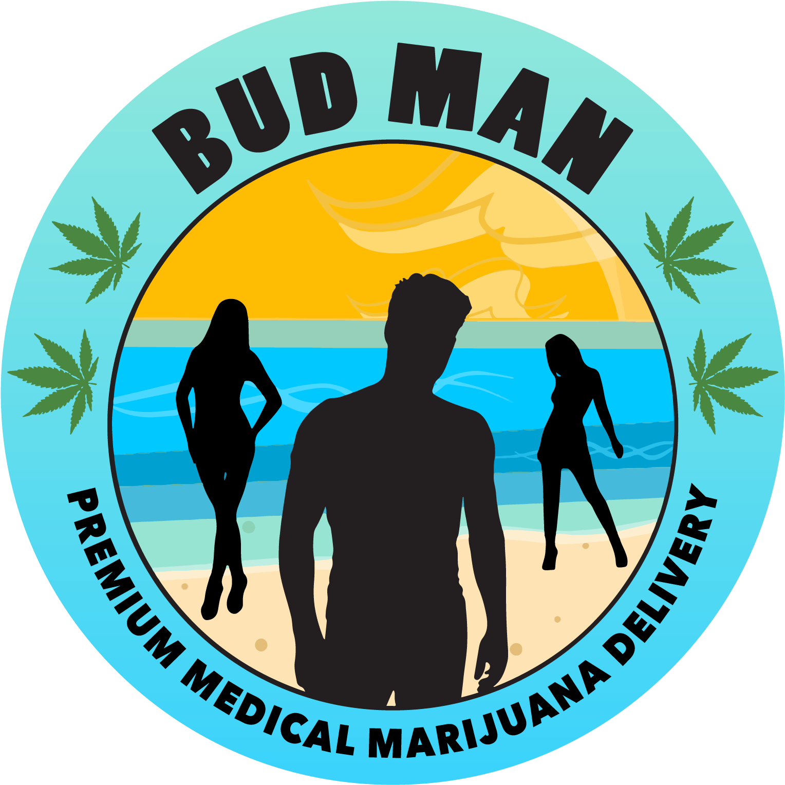 Bud Man Marijuana (1563x1563), Png Download