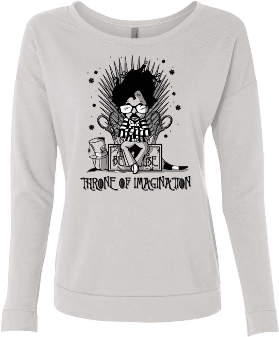 Burtons Iron Throne French Terry Scoop - Sweater (1155x1155), Png Download