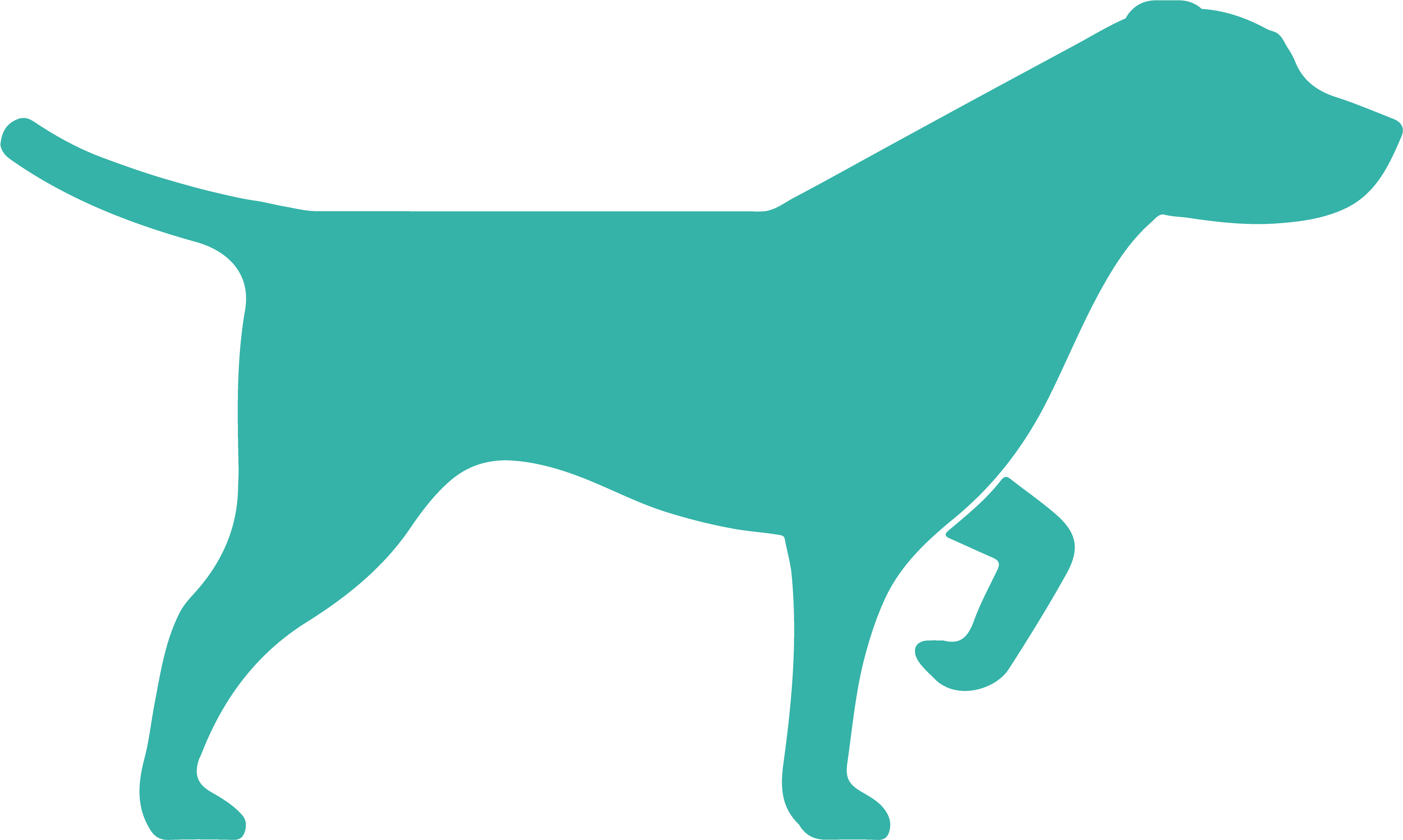 Dog Lying Down Silhouette (4167x4167), Png Download