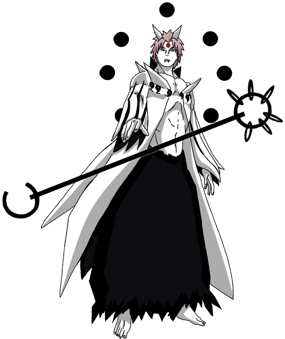 Six Paths Of Pain - Pain Jinchuriki (1024x1220), Png Download