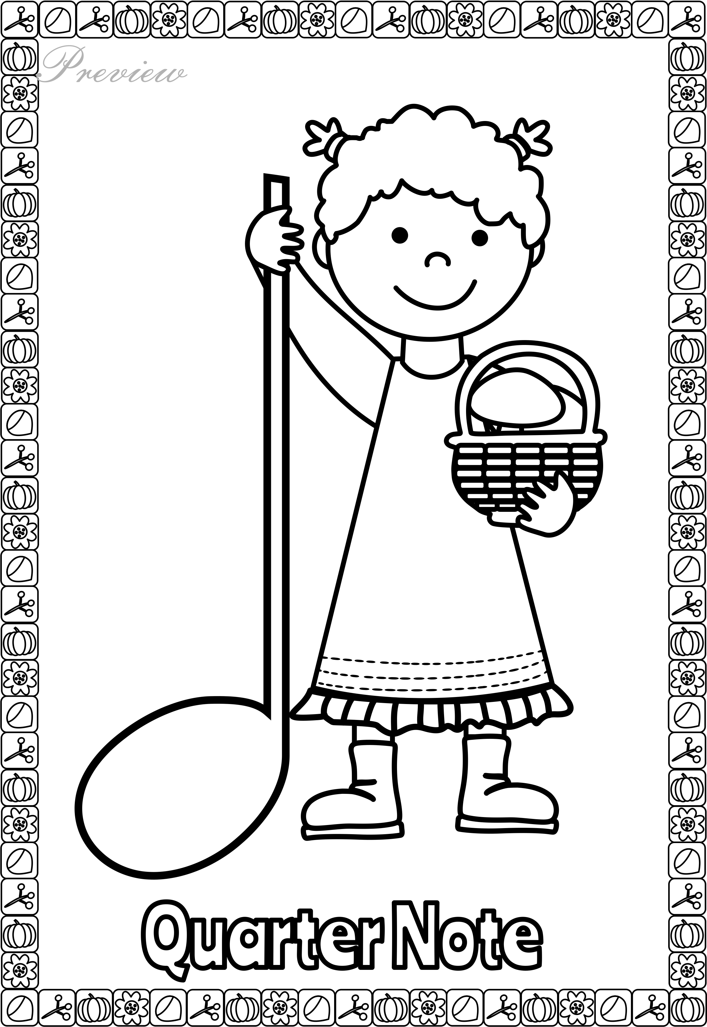 Let Your Kids Decorate Your Classroom With These Music (2364x3371), Png Download