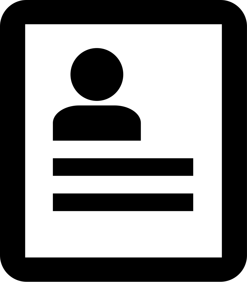 Png File - Register Icon Free (860x981), Png Download