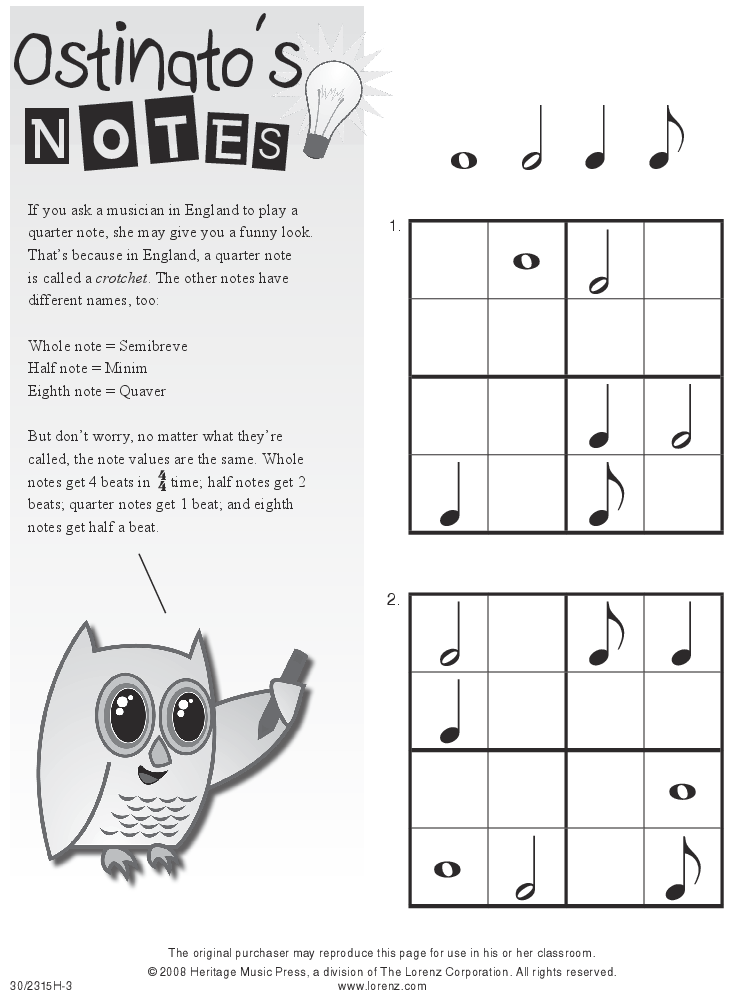 Music Sudoku For Kids Thumbnail Music Sudoku For Kids - Number (816x1056), Png Download