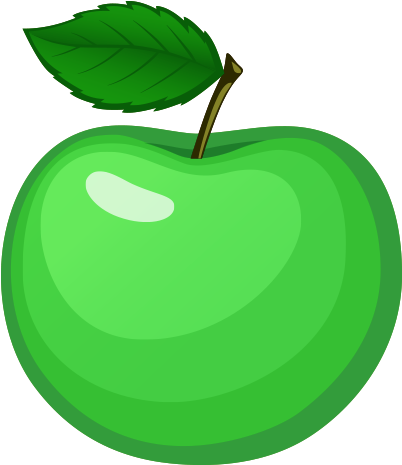 Banner Royalty Free Download Manzana Verde Drawing - Dibujo De Manzana (500x500), Png Download