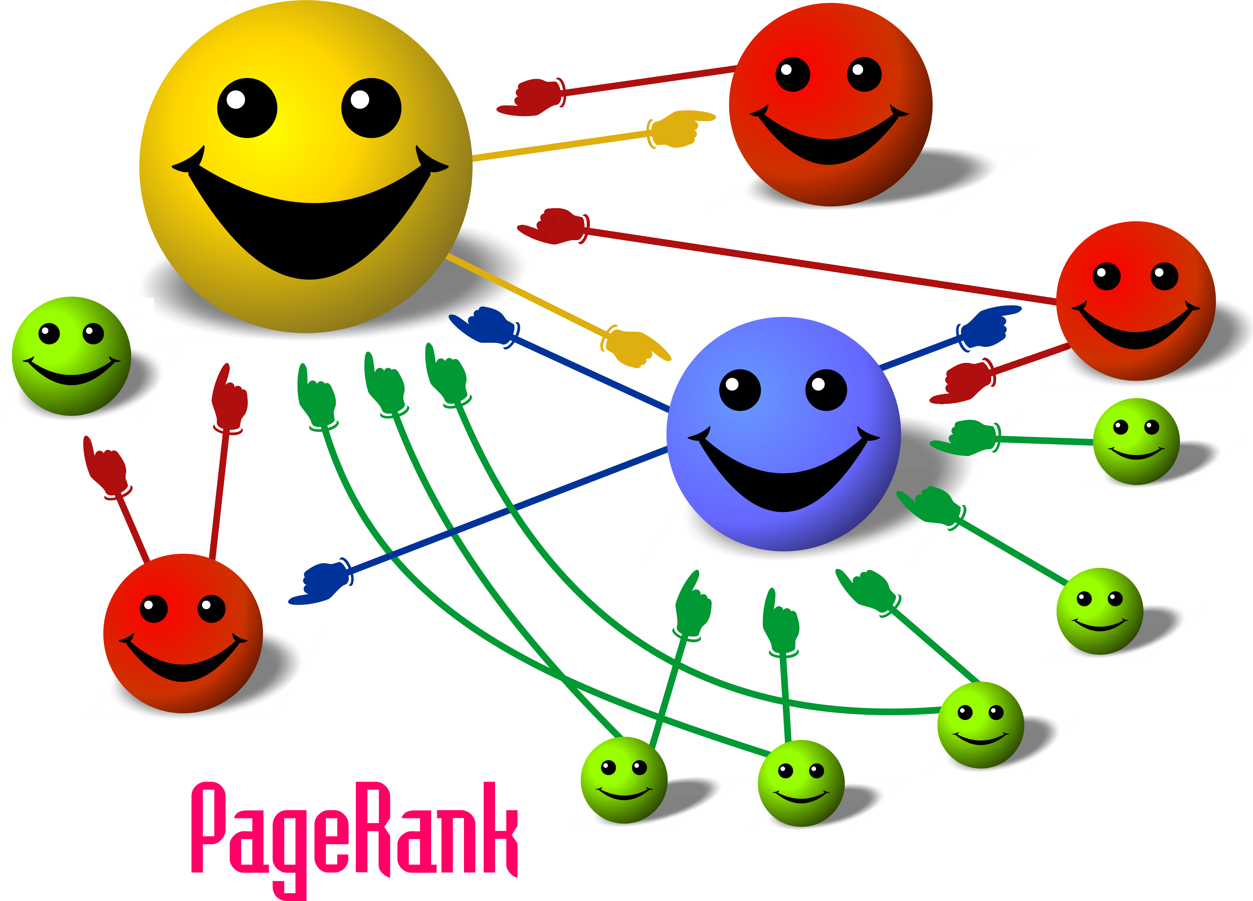 Pagerank Hi Res 2 - Page Rank (4000x2878), Png Download