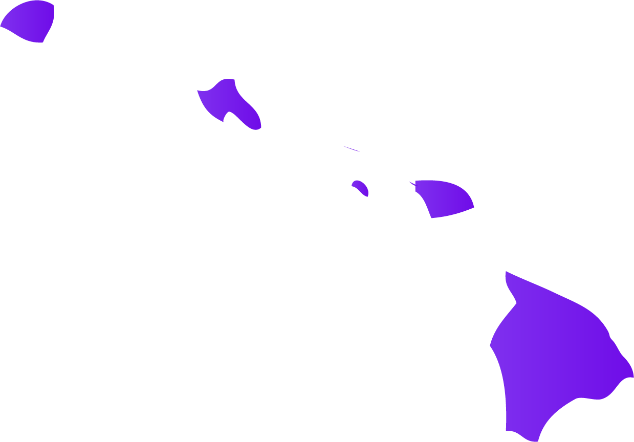 Hawaii Icon For Wheelchair Van Dealers Who Sell Mobility - Hawaii State Shape Png (1239x864), Png Download