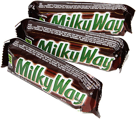 Milkyway Candy Bar Case - Milky Way Candy Bars, Minis - 11.5 Oz Pack (500x500), Png Download