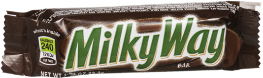 Milky Way Candy Png - Milky Way Candy - 1.84 Oz Bar (600x600), Png Download