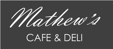 Mathews Cafe Deli Logo - Cafe (500x500), Png Download