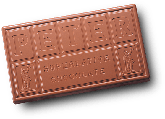 However You Make Your Mark, Do It With Distinction - Peter's Chocolate (558x403), Png Download