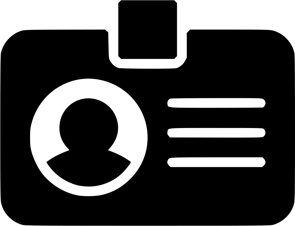 Name Tag - - Access Badge (981x752), Png Download