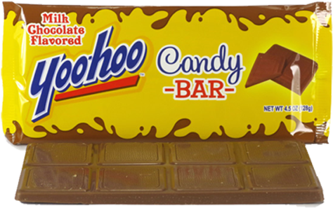 Yoo-hoo Milk Chocolate Flavored Candy Bar - Yoo Hoo Candy Bar, Milk Chocolate Flavored - 4.5 Oz (500x500), Png Download