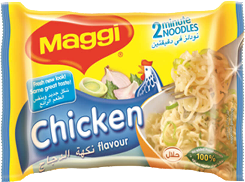 Maggi® 2 Minutes Noodles Chicken - Maggi Noodles Chicken Flavor (900x900), Png Download