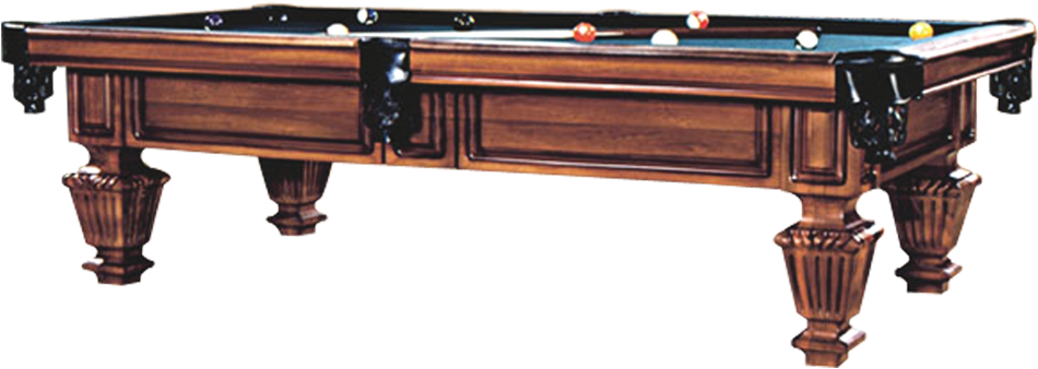Schmidt Emerald Pool Table - Charlotte (1024x650), Png Download