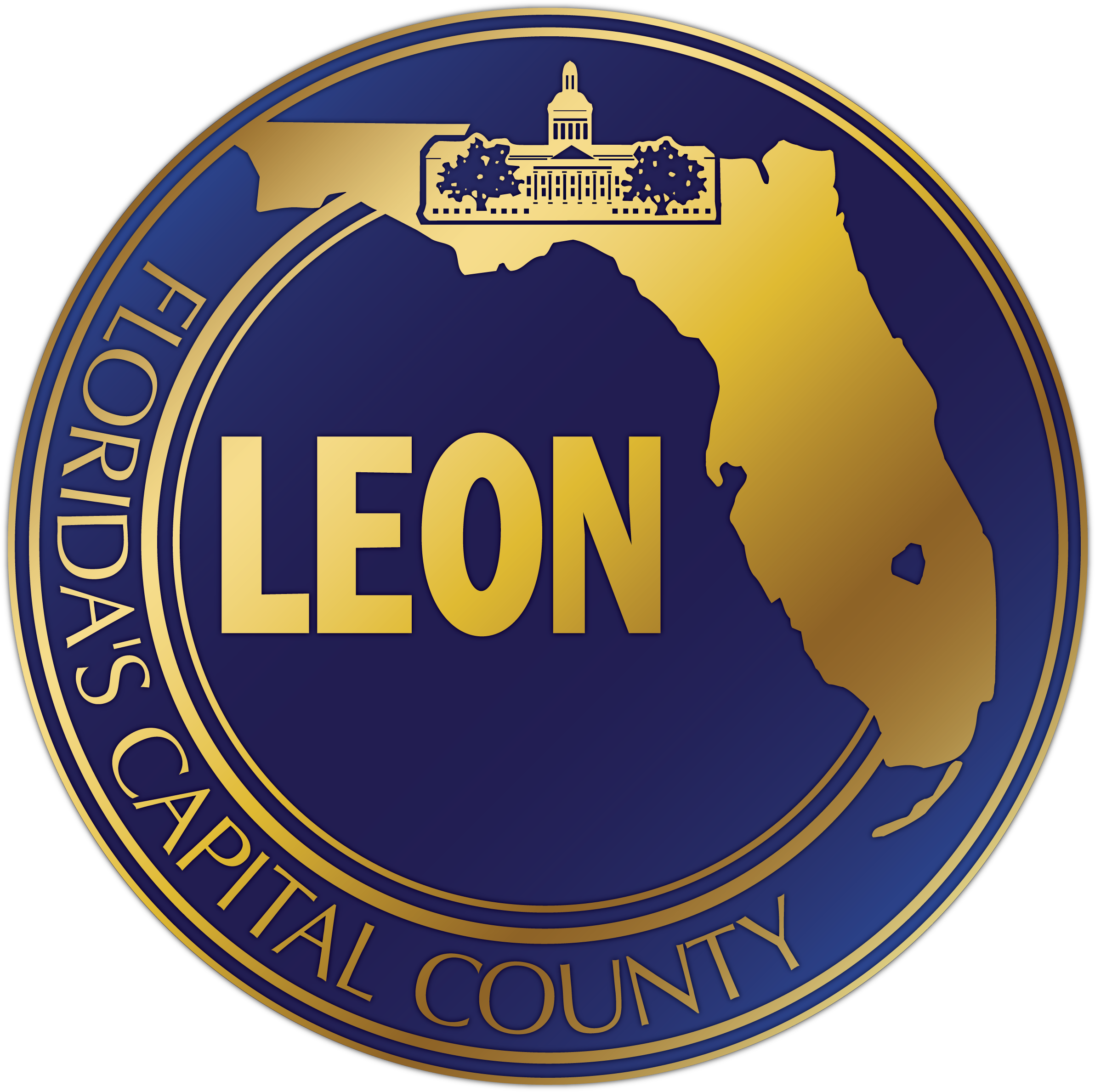 Click To Download - Leon County Seal (2401x2401), Png Download