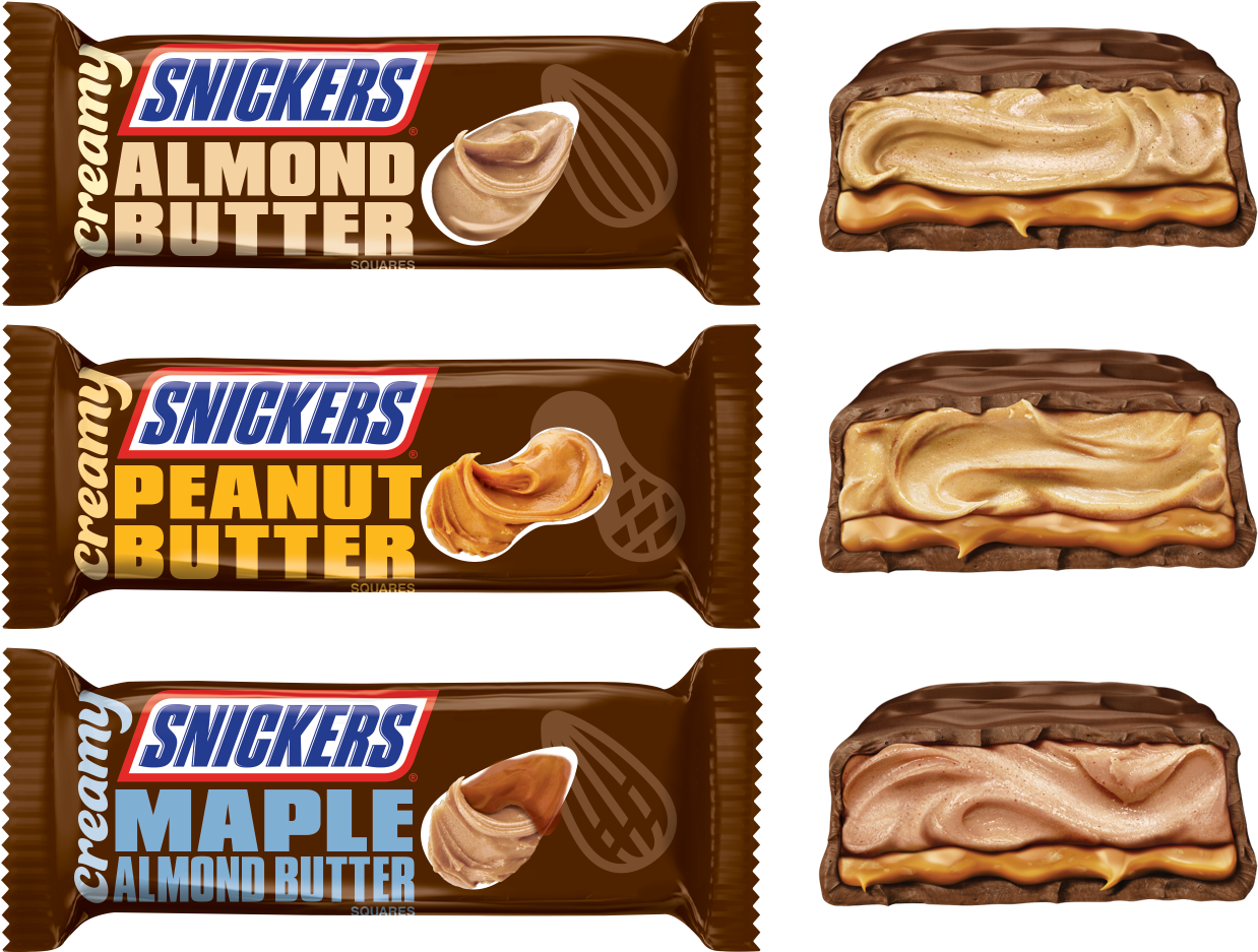 New Creamy Snickers Bars Are Coming To Shelves In So - Snickers (1260x1131), Png Download