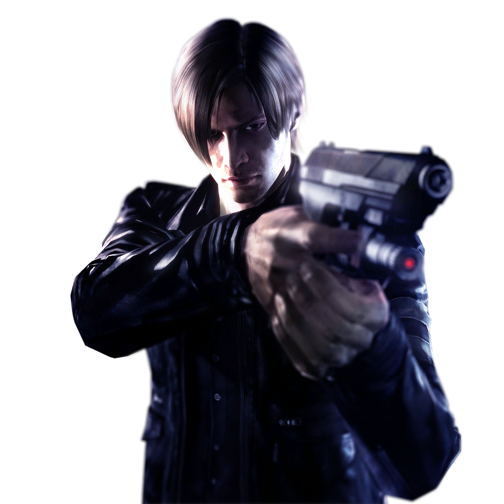 Resident Evil 4 Leon Png Png Stock - Camisa Do Resident Evil 6 (1024x1024), Png Download