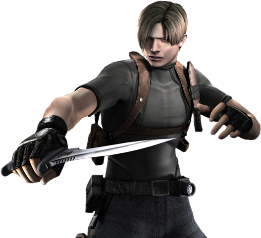 Kennedy Download Transparent Png Image - Leon Scott Kennedy Png (560x500), Png Download