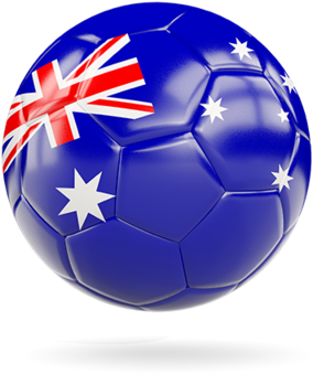 Illustration Of Flag Of Australia - Australia Soccer Ball Flag (640x480), Png Download