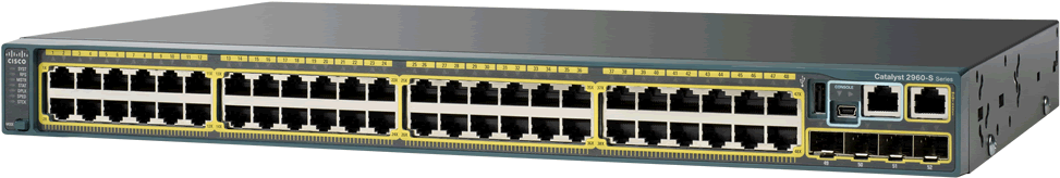 Cisco Catalyst Ws C2960x 48ts L (1024x819), Png Download