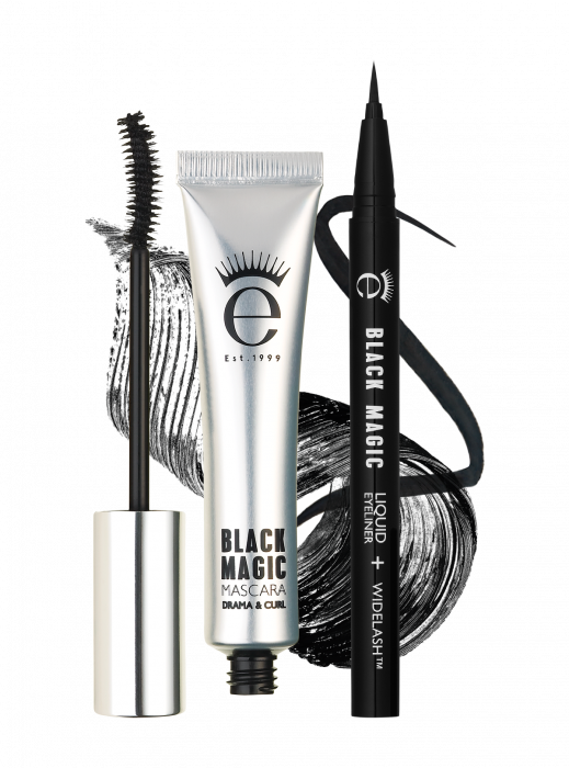 Eyeko Black Magic Duo Mascara Liquid Eyeliner 210986 - Eyeko Black Magic Mascara - Midnight Blue 8ml (519x700), Png Download