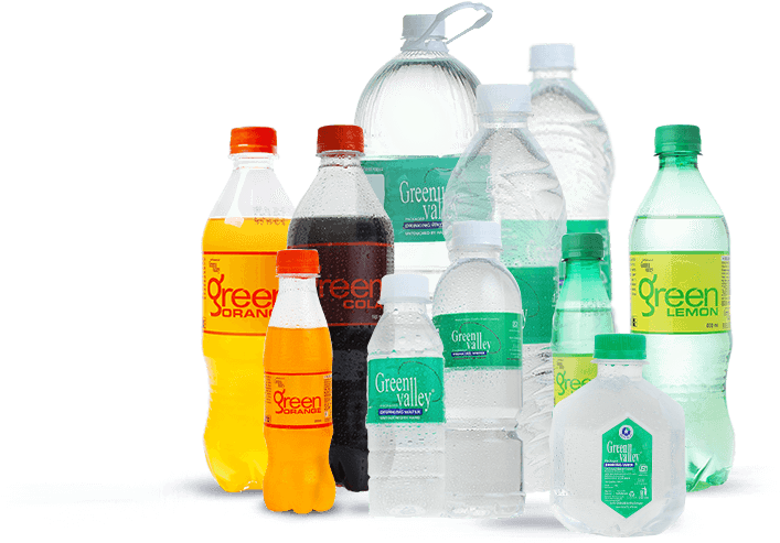 Natural Water In - Green Valley Beverages (740x493), Png Download