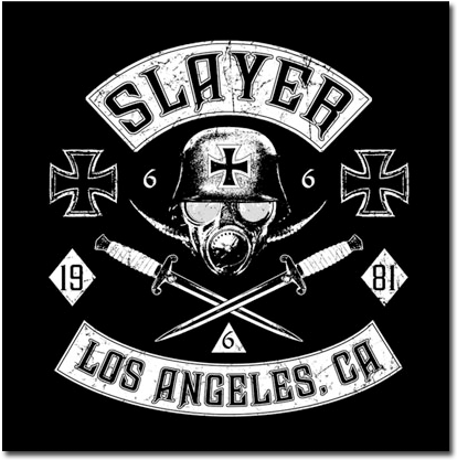 Slayer Los Angeles Ca (500x500), Png Download