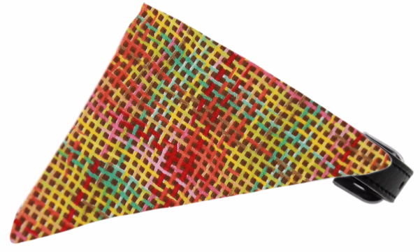 Autumn Party Plaid Bandana Pet Collar Black - Mirage Pet Products Autumn Party Plaid Bandana Pet (600x600), Png Download