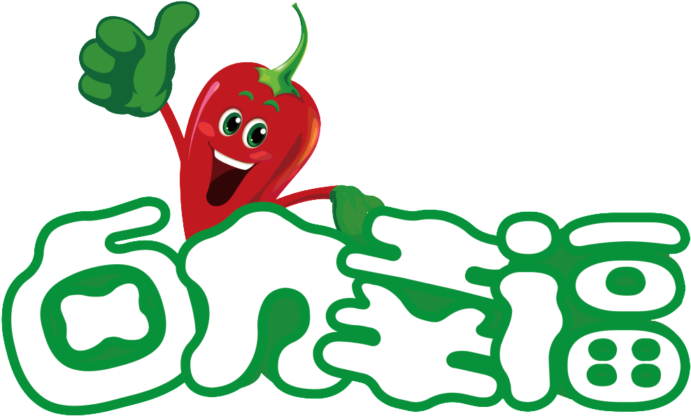 Halogen Happiness Font Design Chili Cartoon - Design (1024x672), Png Download