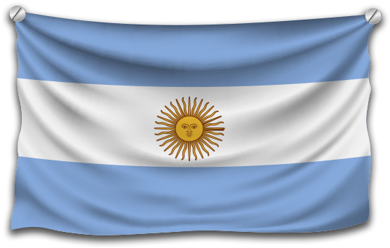 High School Study Abroad Argentina - Bandera De Argentina (600x375), Png Download