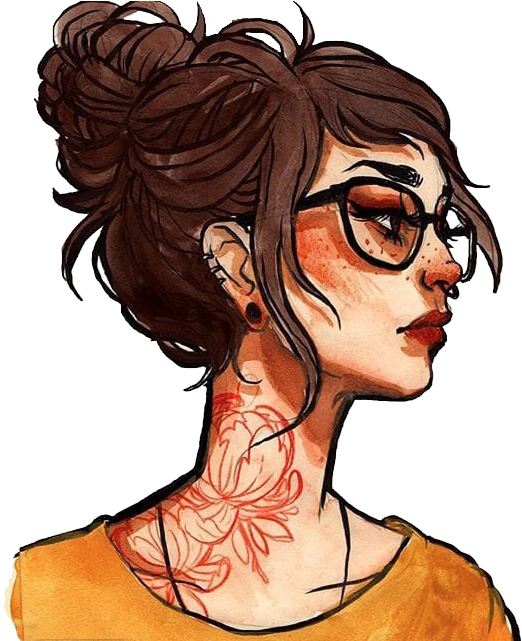 Drawing Watercolor Painting Art Illustration - Jacqueline Deleon Art (640x640), Png Download