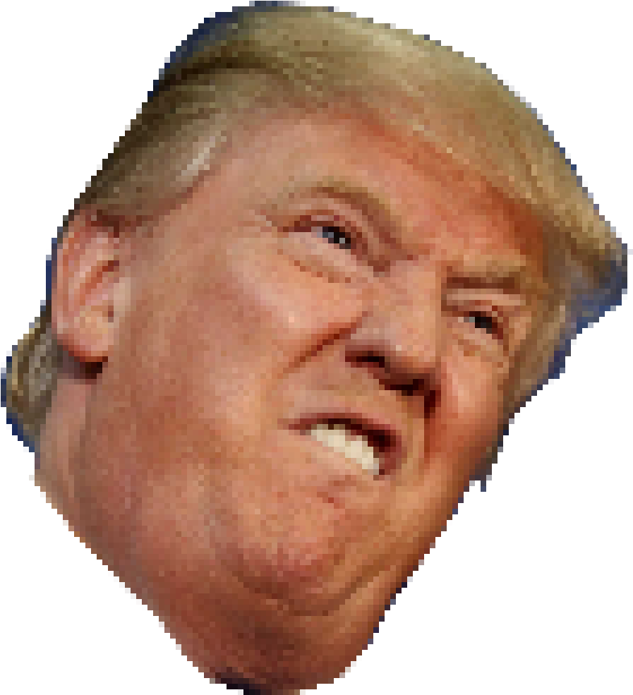 Trump Angry Face Transparent - Trump Png (400x400), Png Download