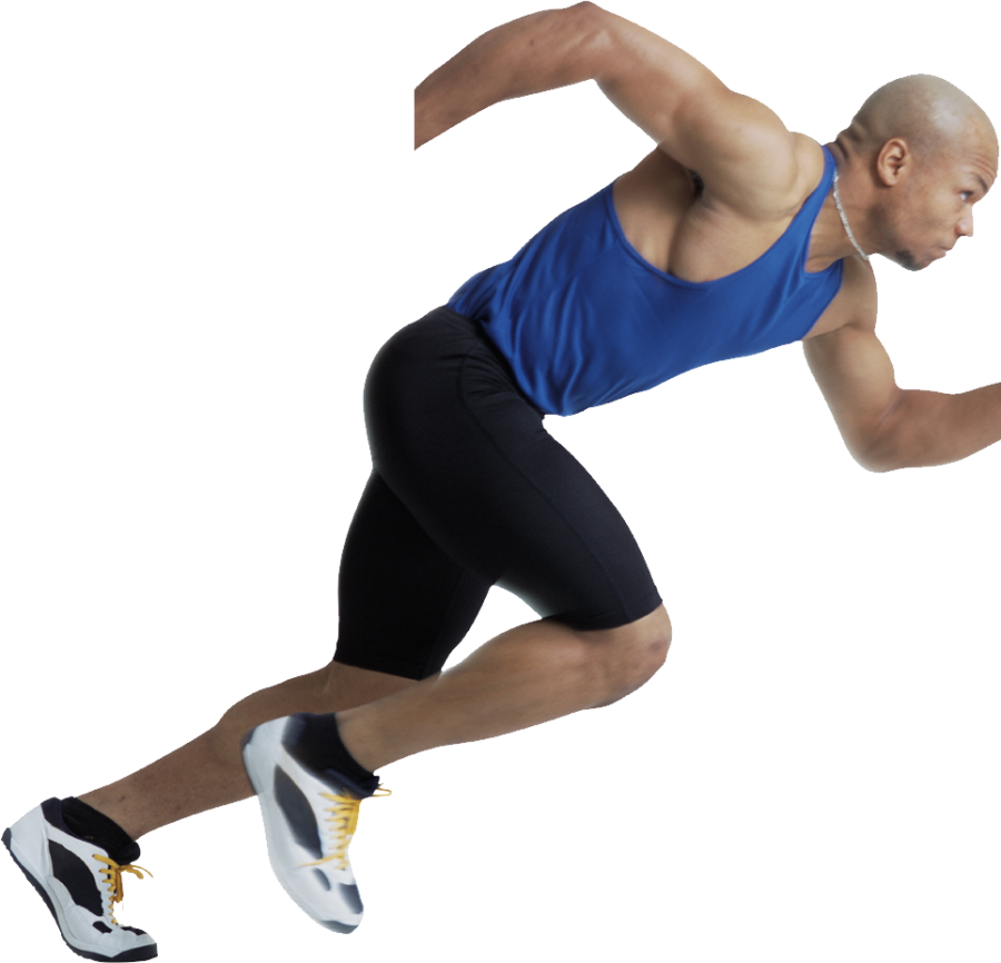 Free Png Running Man Png Images Transparent - Runner With Transparent Background (850x818), Png Download