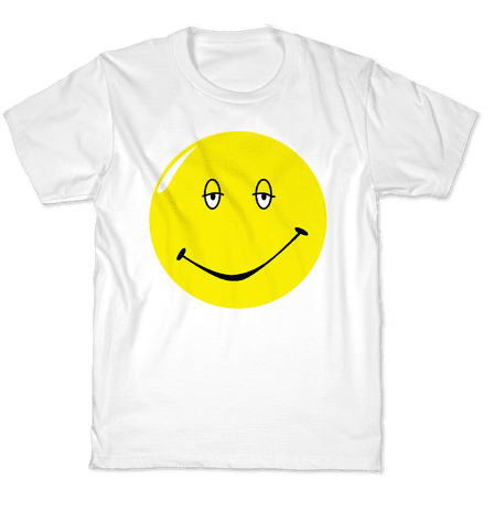 Dazed And Confused Stoner Smiley Face Kids T-shirt - Dazed And Confused (1993 Film) Music (484x484), Png Download