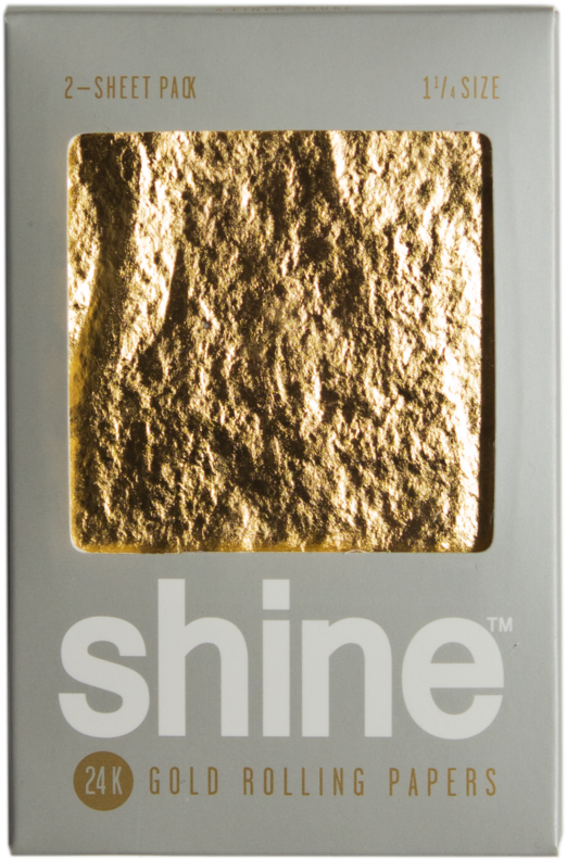 Shine Gold Rolling Papers (1024x1024), Png Download