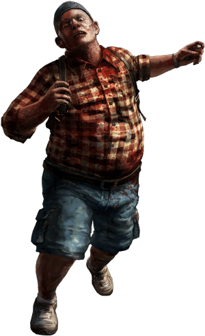 Dead Island Running Man - Dead Island Riptide Walker (468x560), Png Download