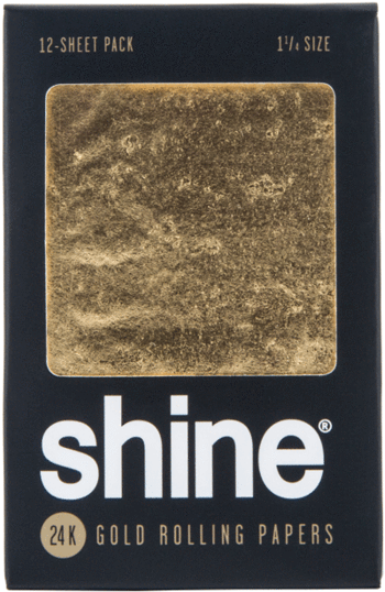 Shine 24k Gold Papers - Best Rolling Papers (500x500), Png Download