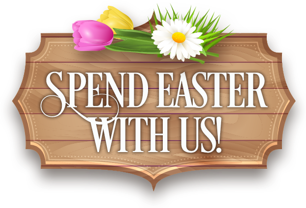Svg Library Library Easter Clipart Brunch - Easter Buffet Clip Art (623x434), Png Download