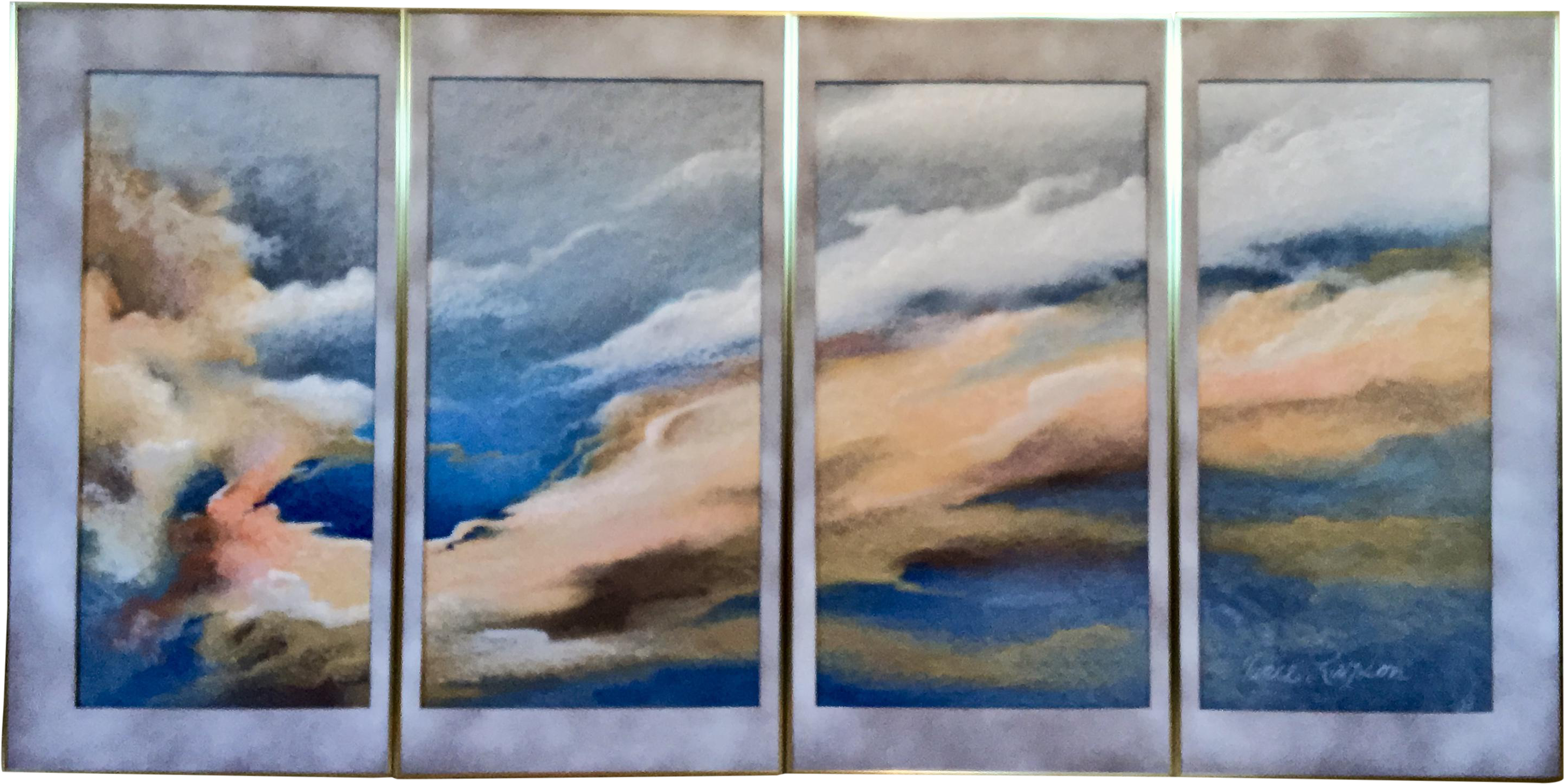 Banner Royalty Free Library Vance Larson Four Panel - Drawing (3223x1617), Png Download
